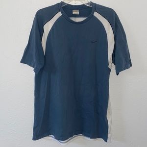 Mens Nike mixed mesh tshirt